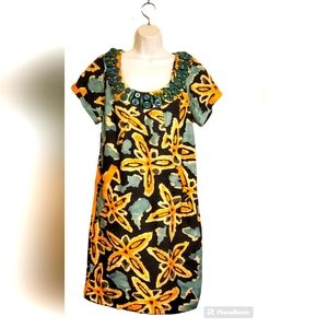 Diane VonFurstenberg | Moca Beaded Sheath Dress